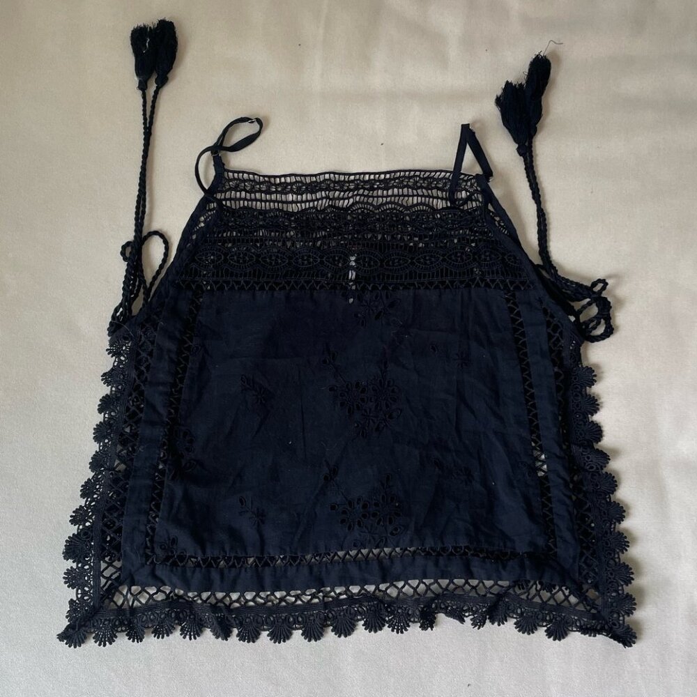 Free People black lace top